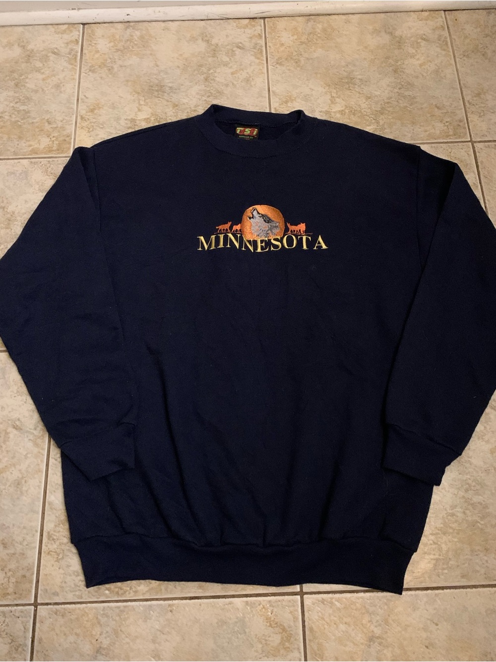 Minnesota Graphic Crewneck Sweatshirt - Navy